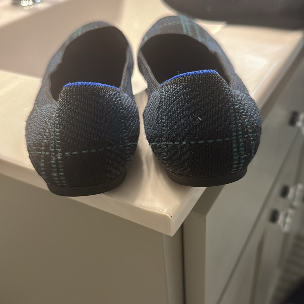 Rothy's Plaid Loafers 7.5 - Picture 3 of 3